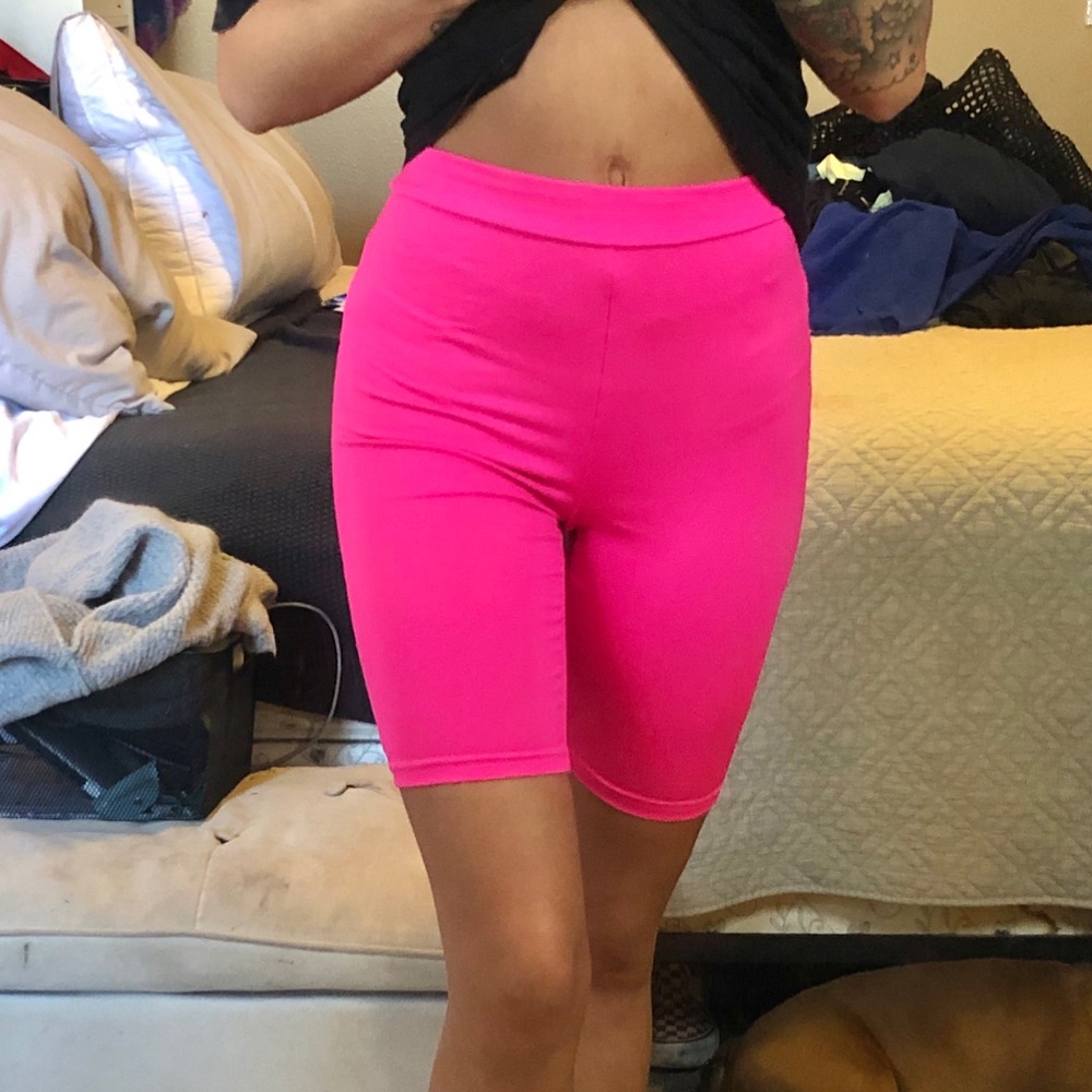 Wild Fable Pink Spandex Bike Shorts Size S